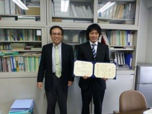Professor Kajiwara and Dr. S.Yabui